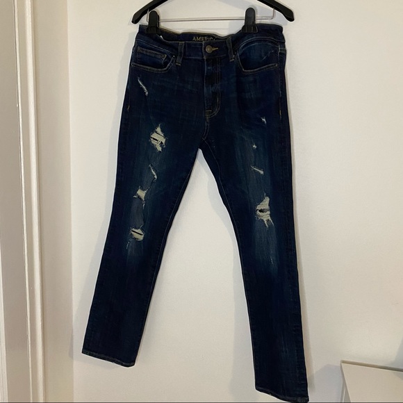 American Eagle Extreme Flex 4 distressed denim jeans - Picture 3 of 12